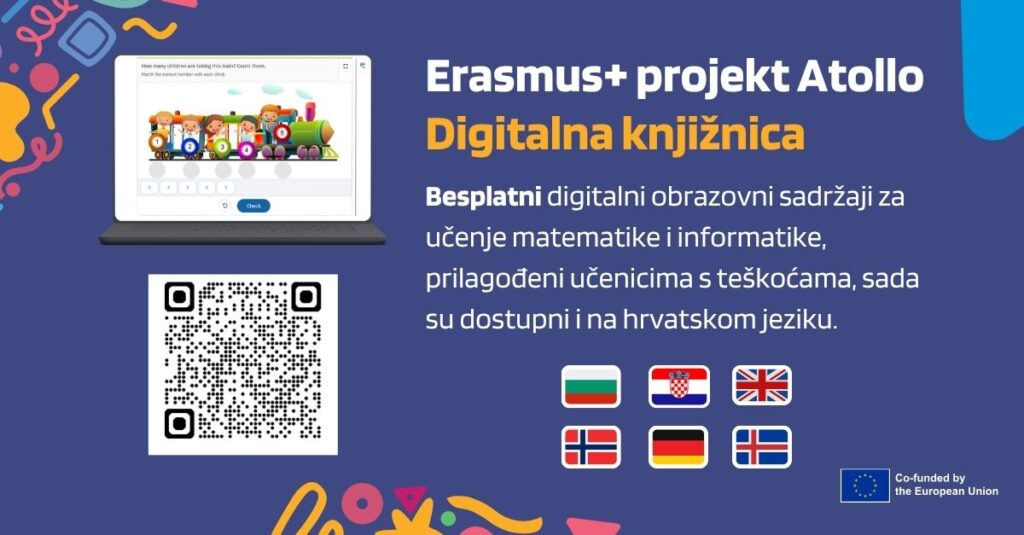 Projekt Atollo: besplatni digitalni obrazovni materijalu za učenike s teškoćama u razvoju
